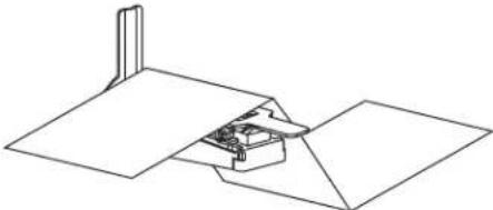 ZEBRA 220Xi4 - To load fanfold media, complete these steps: - 4
