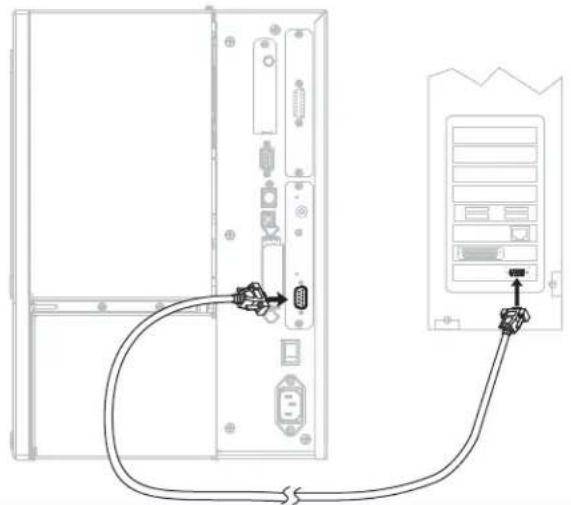 ZEBRA 220Xi4 - Connect the Printer to the Computer or Network - 4