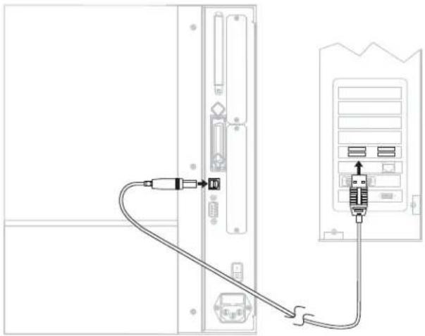 ZEBRA 220Xi4 - Connect the Printer to the Computer or Network - 3
