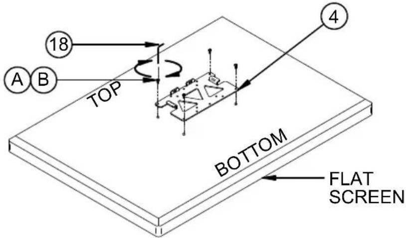 B-Tech BT7504 - IF ATTACHING AV COMPONENT SHELF, DO SO NOW - 7