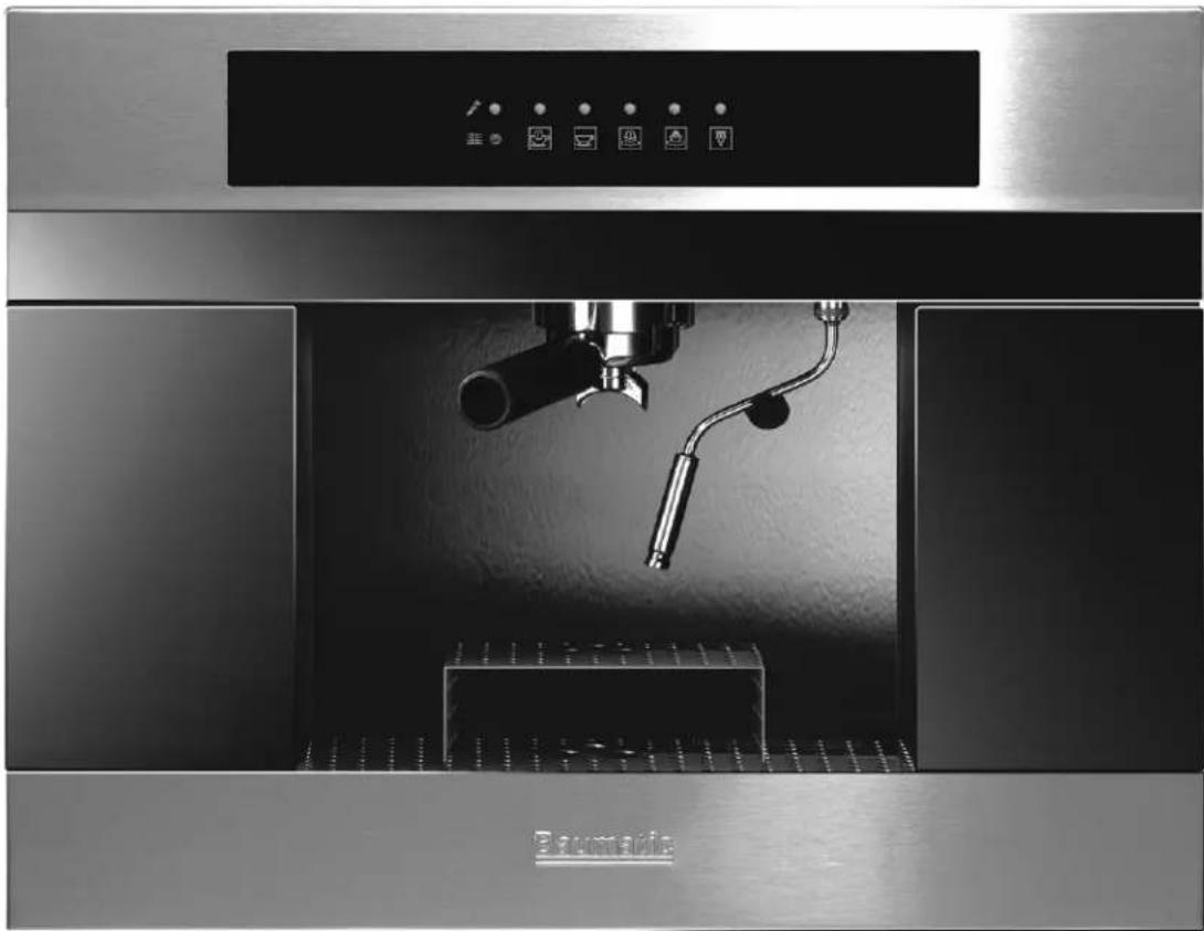 BAUMATIC PECM1SS - Semi-automatic built-in espresso maker - 1