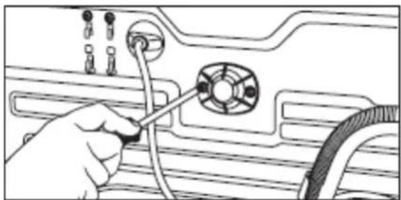 BAUMATIC BWD12.1 - Unpacking the machine and removing the transit bolts - 5