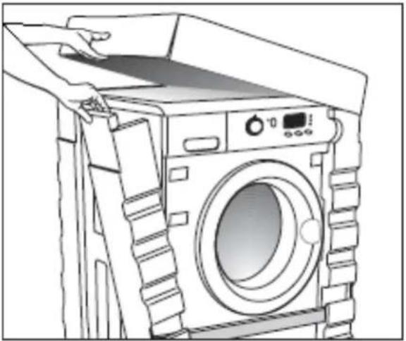 BAUMATIC BWD12.1 - Unpacking the machine and removing the transit bolts - 1