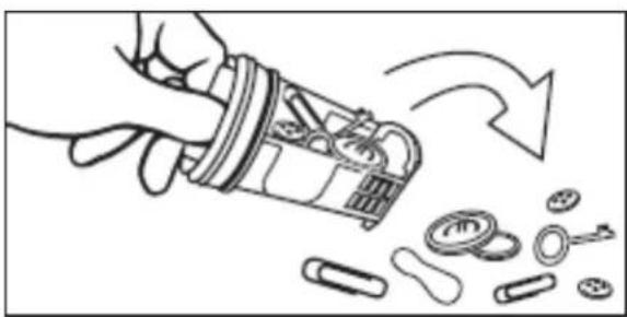 BAUMATIC BWD12.1 - Cleaning the drain pump filter - 7