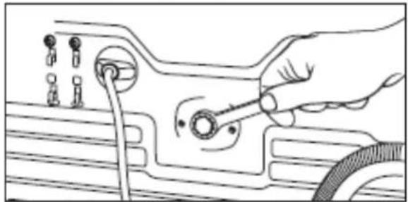BAUMATIC BWD12.1 - Unpacking the machine and removing the transit bolts - 4