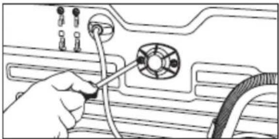BAUMATIC BWD12.1 - Unpacking the machine and removing the transit bolts - 3