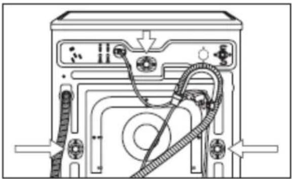 BAUMATIC BWD12.1 - Unpacking the machine and removing the transit bolts - 2