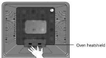 Oven heatshield