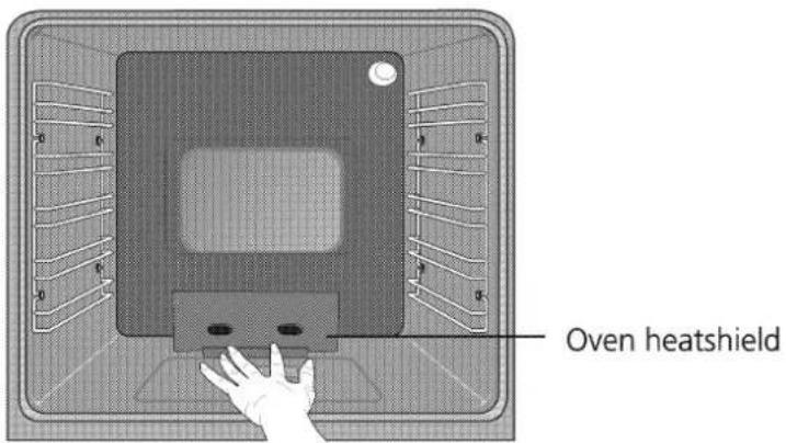 Oven heatshield