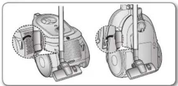 Technical illustration of two views of a mechanical device, showing front and side views with no visible text or symbols.