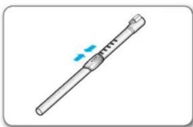 Illustration of a medical or laboratory device with a shaft and connector, showing no text or symbols.