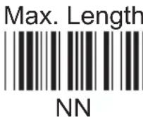 Unitech KP3800 - Define Minimum and Maximum Length - 2