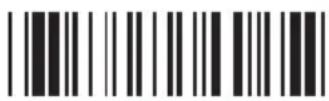 Unitech KP3800 - Quick Setup Bar Codes - 6