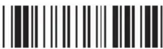 Unitech KP3800 - Quick Setup Bar Codes - 8