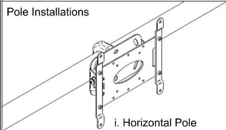 Pole Installations i. Horizontal Pole