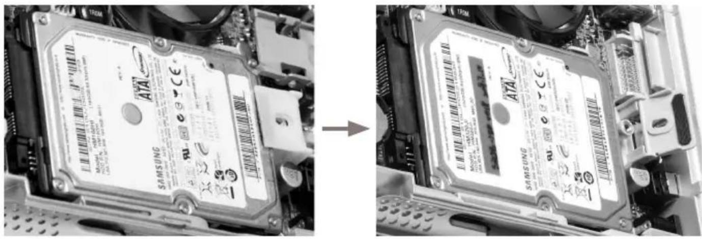 Zotac ZBOXHD-ID40-PLUS-U - Removing a hard disk - 1