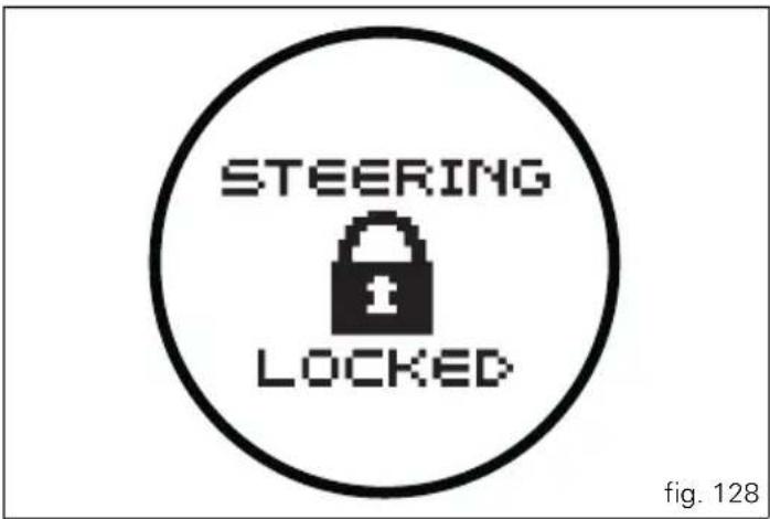 STEERING LOCKED fig. 128