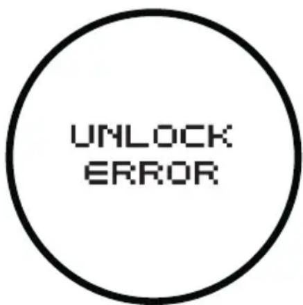 UNLOCK ERROR