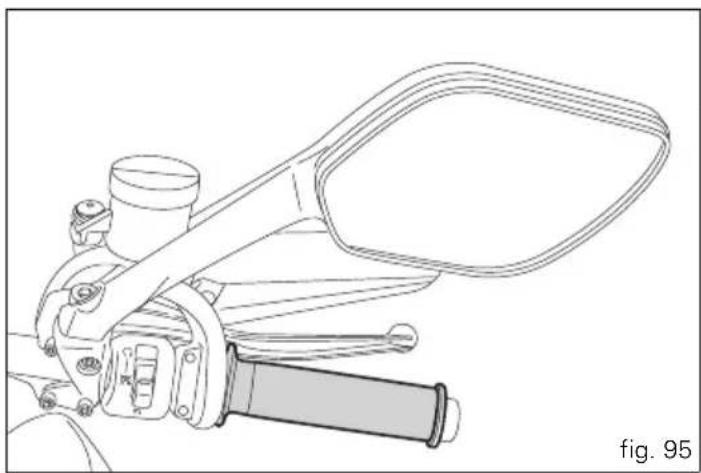 DUCATI Multistrada 1200S ABS - Front brake lever (fig. 96) - 1