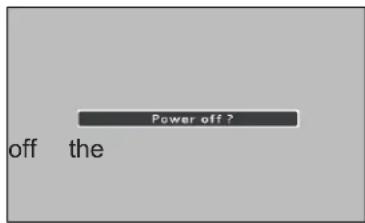 Power off ? off the