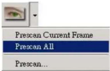 Prescan Current Frame Prescan All Prescan...