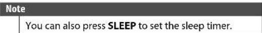 Dynex DX-19E220A12 - To set the sleep timer: - 4