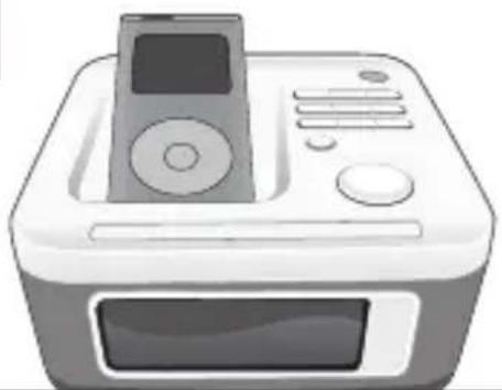 Illustration of a portable electronic device with a monitor and control panel (no text or symbols visible)