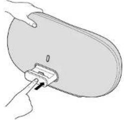 DENON Cocoon Portable DSD300BKE2 - How to eject/store the Dock - 2