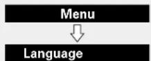 DENON Cocoon Home DSD500BKE2 - Setting the language (Language) - 1