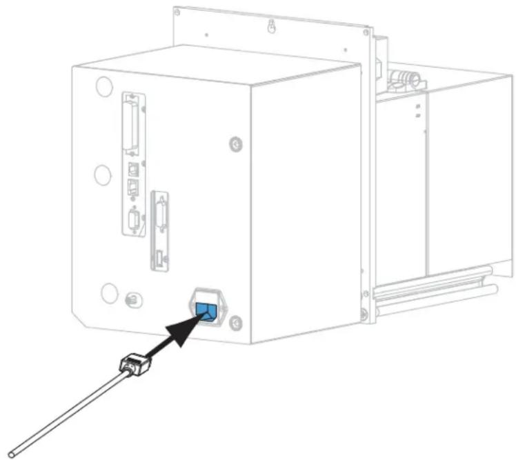 ZEBRA ZE500 - Pour installer le moteur d'impression, procédez comme suit : - 1