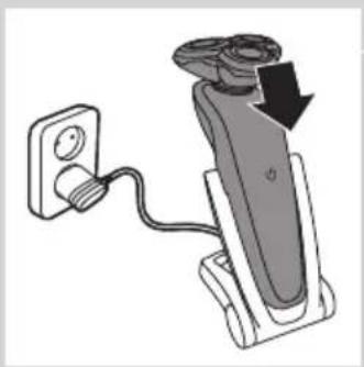 PHILIPS SensoTouch 3D RQ1284 - Заряджання на зарядному блоці - 3