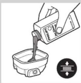 PHILIPS SensoTouch 3D RQ1284 - Priprava sistema Jet Clean na uporabo - 2