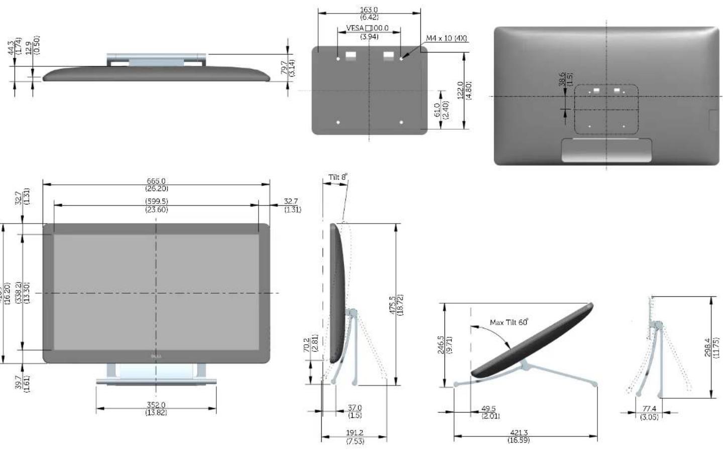 DELL P2314T - 8