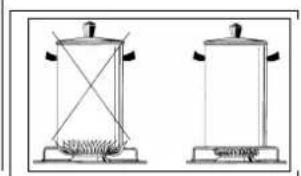 BERTAZZONI PM36500X - Never use abrasive cleaners - 10