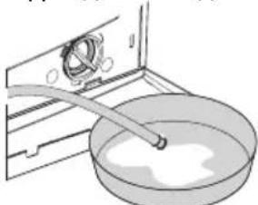 BEKO WMB 81021 M - Αποστράγγιση του υπολειπόμενου νερού και καθαρισμός του φίλτρου αντλίας - 2
