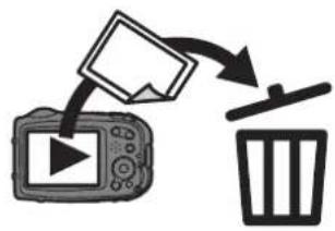 FUJIFILM FinePix XP70 - ■ Deleting Pictures - 1