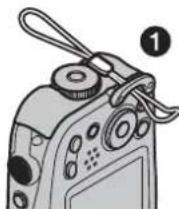 FUJIFILM FinePix XP70 - Attaching the Strap - 1