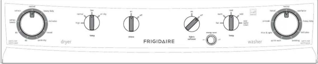 FRIGIDAIRE FFLE1011MW - INSTRUCTIONS D'UTILISATION DE LA LAVEUSE - 2