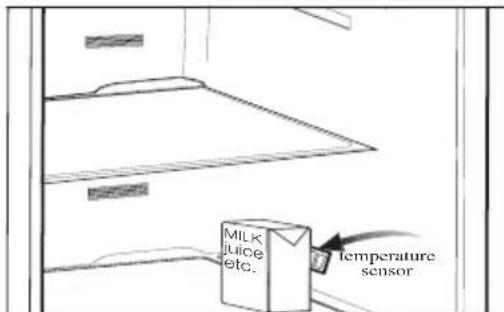 MILK JUICE etc. temperature sensor