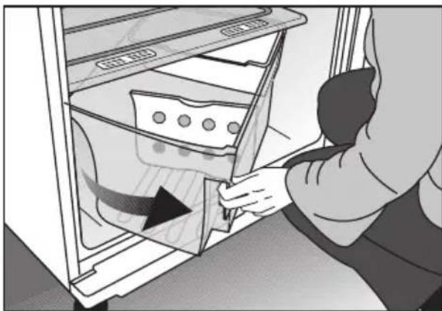 BEKO DN155220DM - De draailade gebruiken (alleen bepaalde modellen) - 1