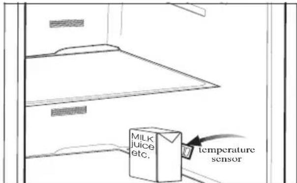 MILK JUICE etc. temperature sensor