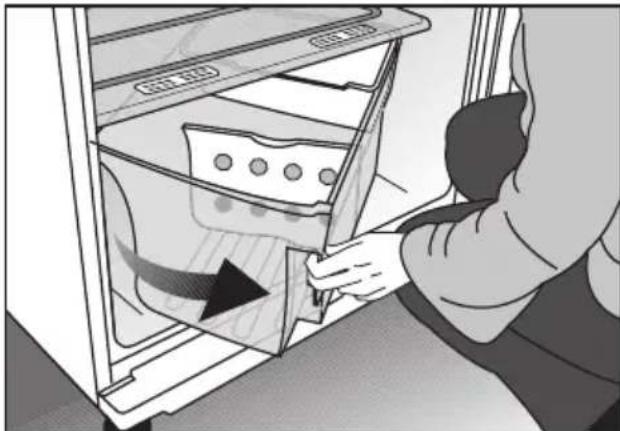 BEKO DN155220DM - Using the rotary crisper (in some models) - 1