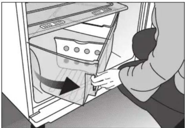 BEKO DN155220DM - Використання ротаційного контейнера для фруктів і зелені (у деяких моделях) - 1