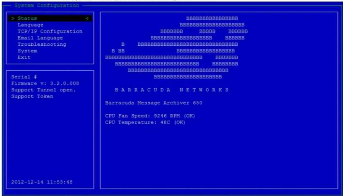 Barracuda Networks Message Archiver 850 - Physical Installation and Console Configuration - 1