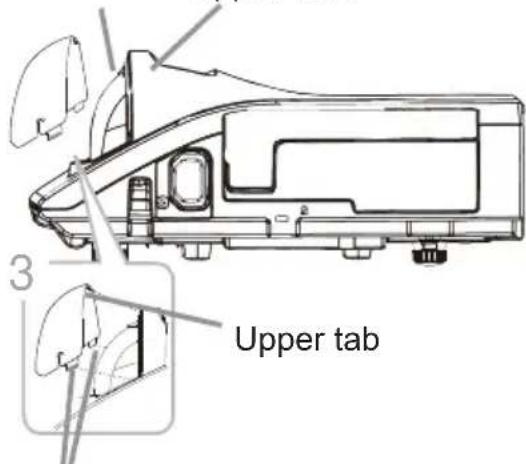 Upper tab