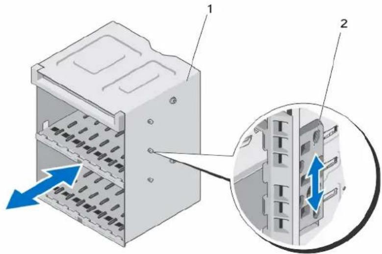DELL 17154738.2-4 - Retrait d'une baie modulaire - 2