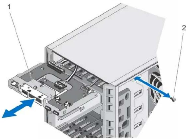 DELL 17154738.2-4 - Retrait du panneau de commande - Mode tour - 3