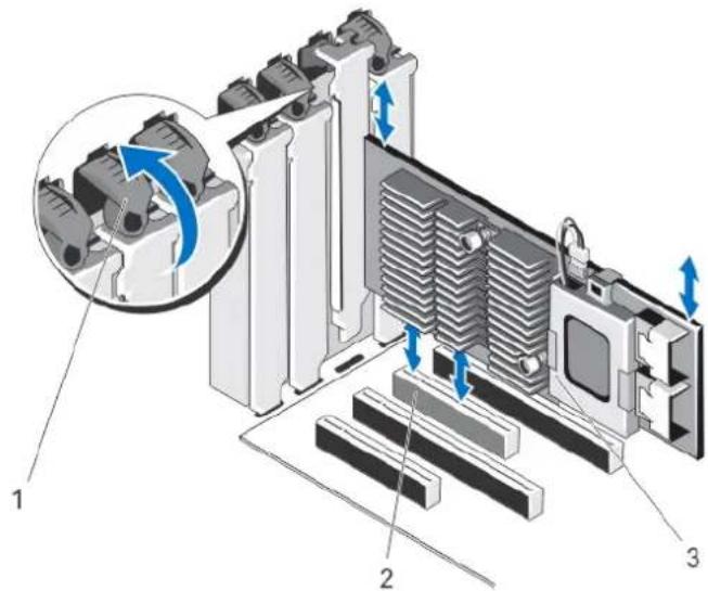 DELL 17154738.2-4 - Retrait d'une carte d'extension - 2