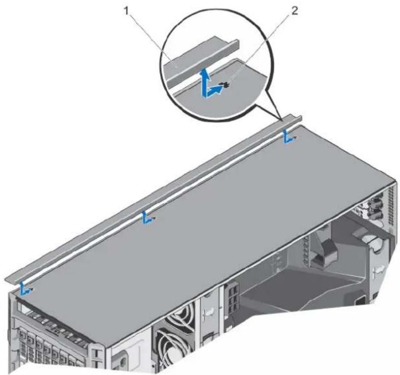 DELL 17154738.2-4 - Préparation d'un système à la conversion du mode Tower (Tour) vers le mode Rack - 1