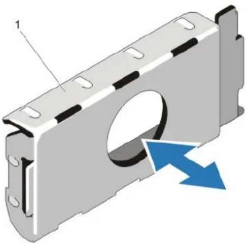 DELL 17154738.2-4 - Retrait d'un cache de bloc d'alimentation - 2